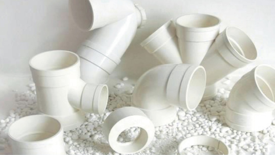 白色PVC-U环保排水管材